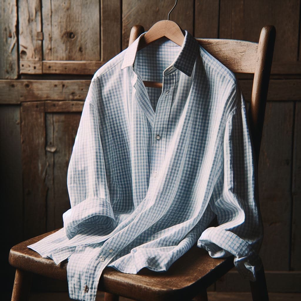 Blue Checked Shirt