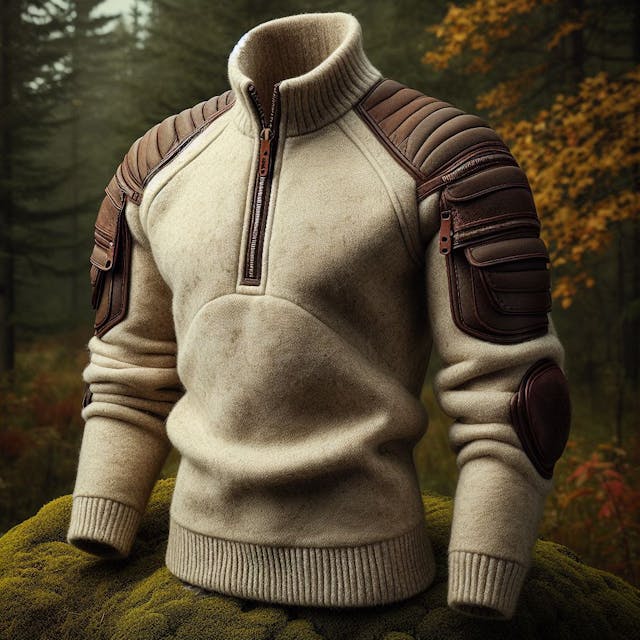 Heavy-wool Foresters Pullover